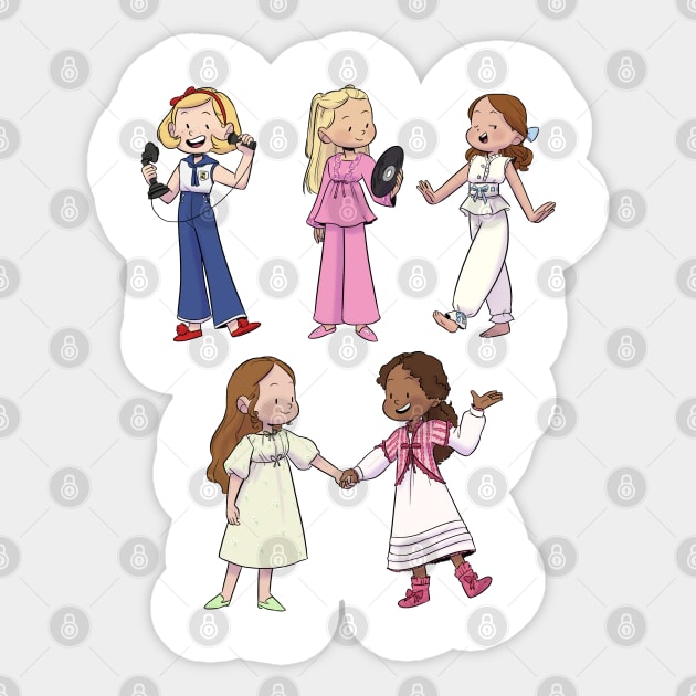 American Girls Bedtime 2 Sticker by LaurenS